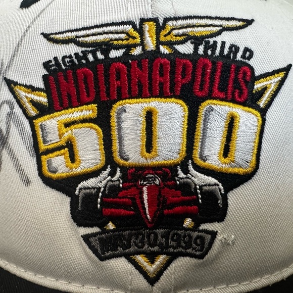 1999 Indianapolis 500 Autographed Eddie Cheever Jr. Trucker SnapBack Hat Collect - Picture 2 of 7